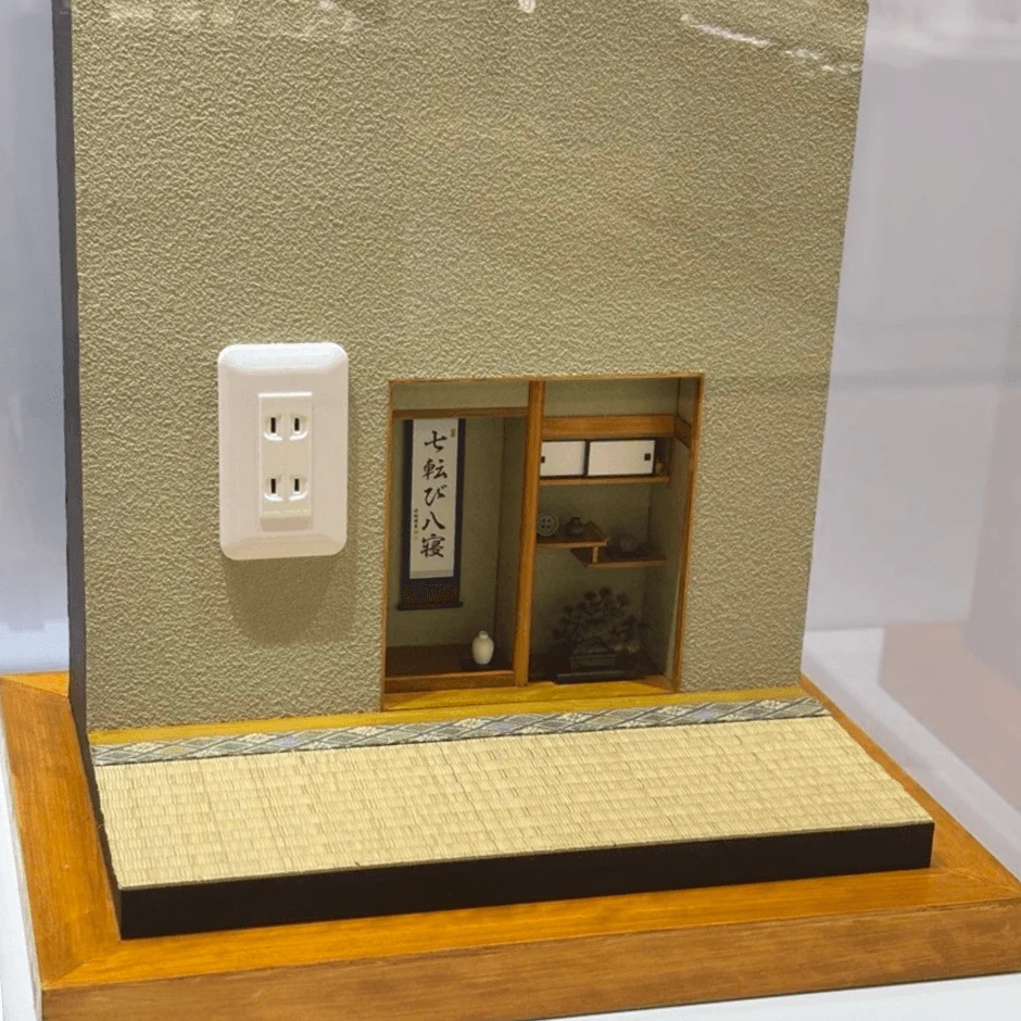 和室のミニチュア「こびとの床の間」