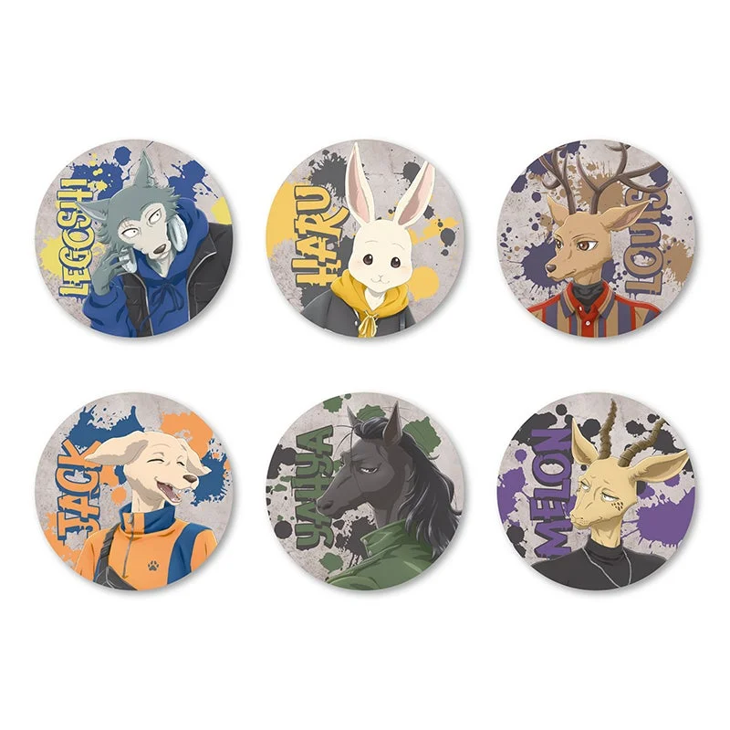 マット缶バッジ