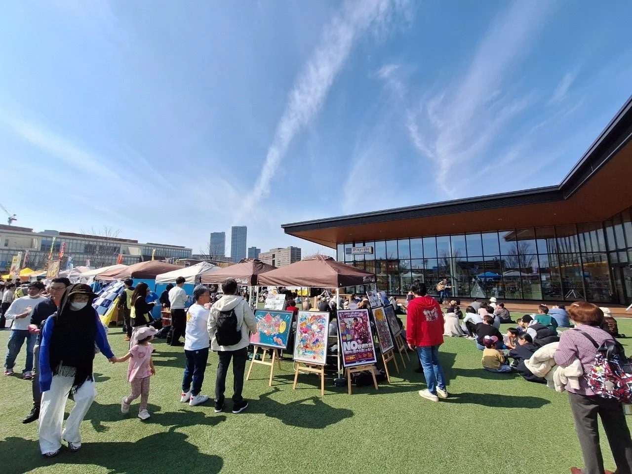 屋外イベントの様子