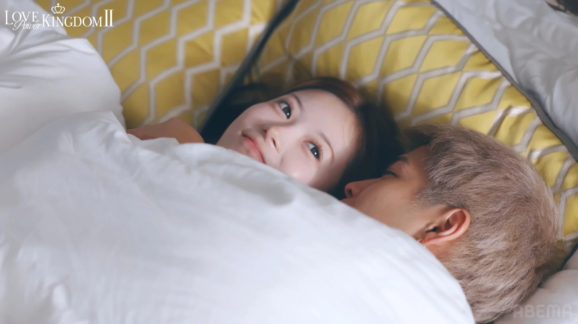 ベッドでの二人