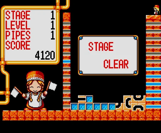 ステージクリア画面