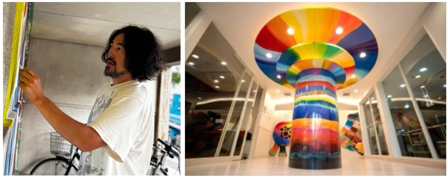 Majio氏のライブペイント