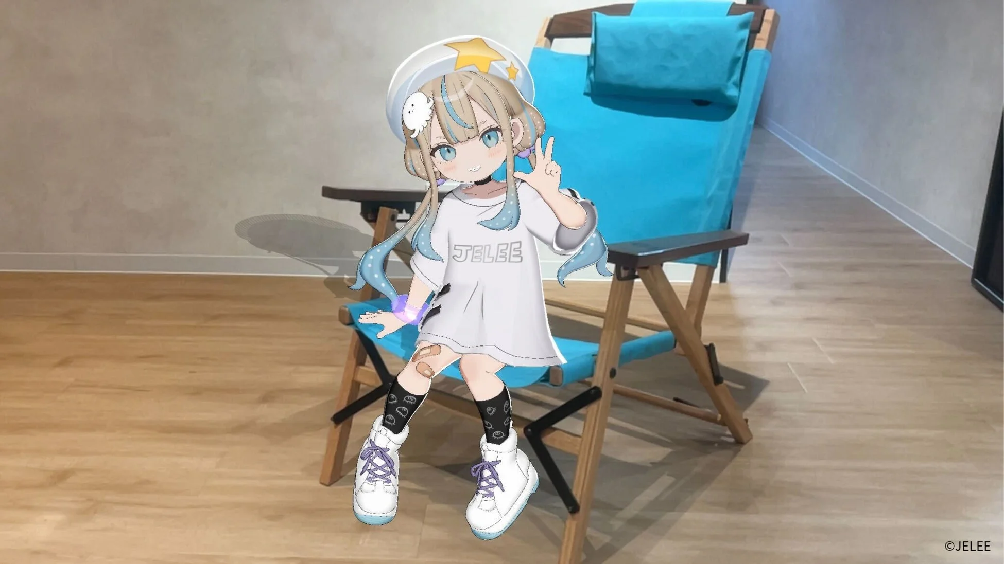 ホロモデル機能紹介:ARピースサイン