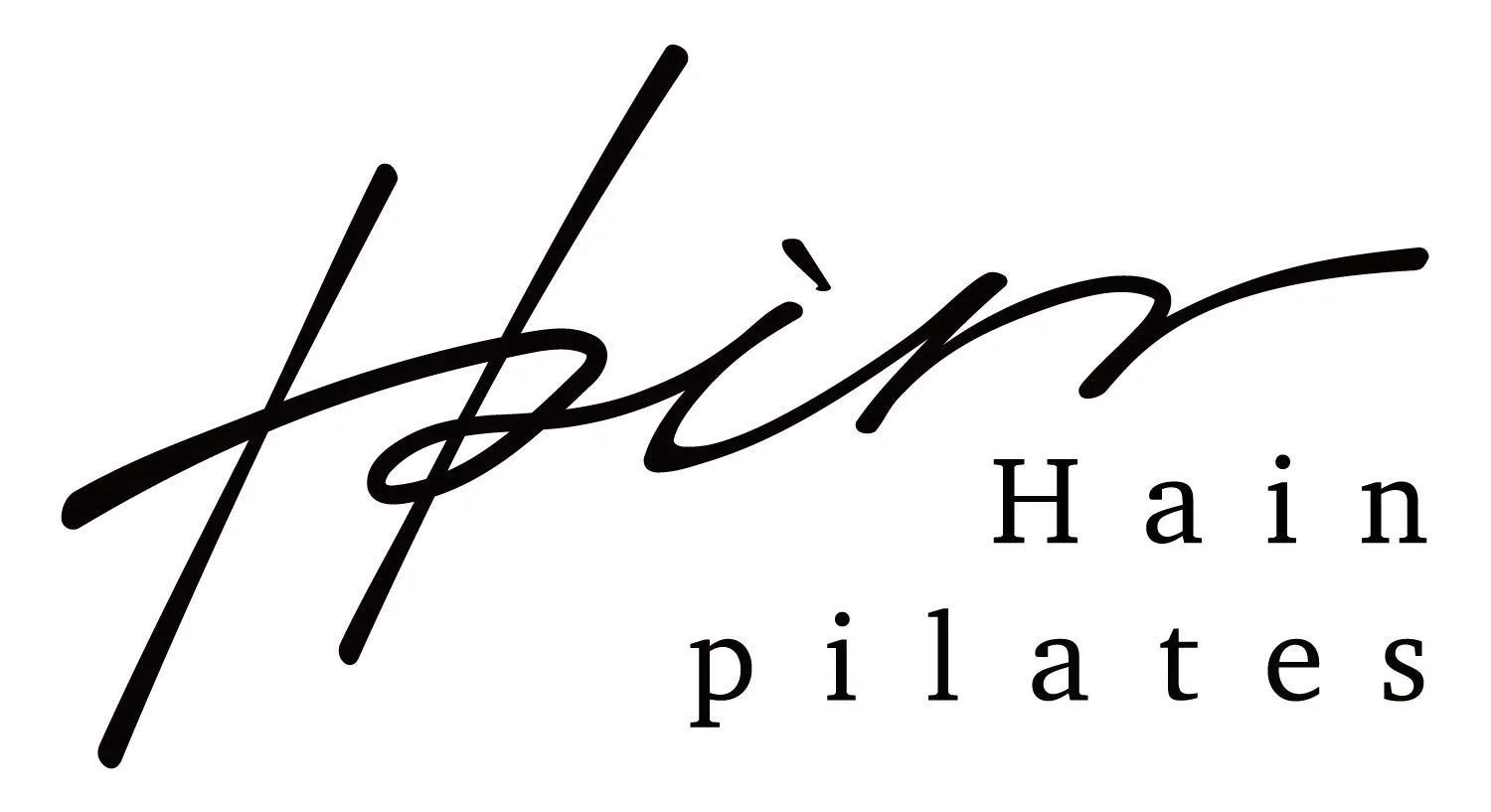 Hain pilates ロゴ