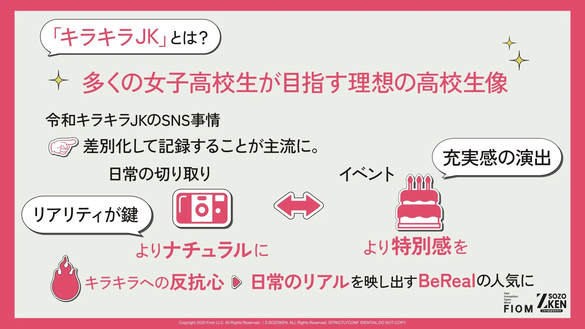 「キラキラJK」像とリアルへの反抗