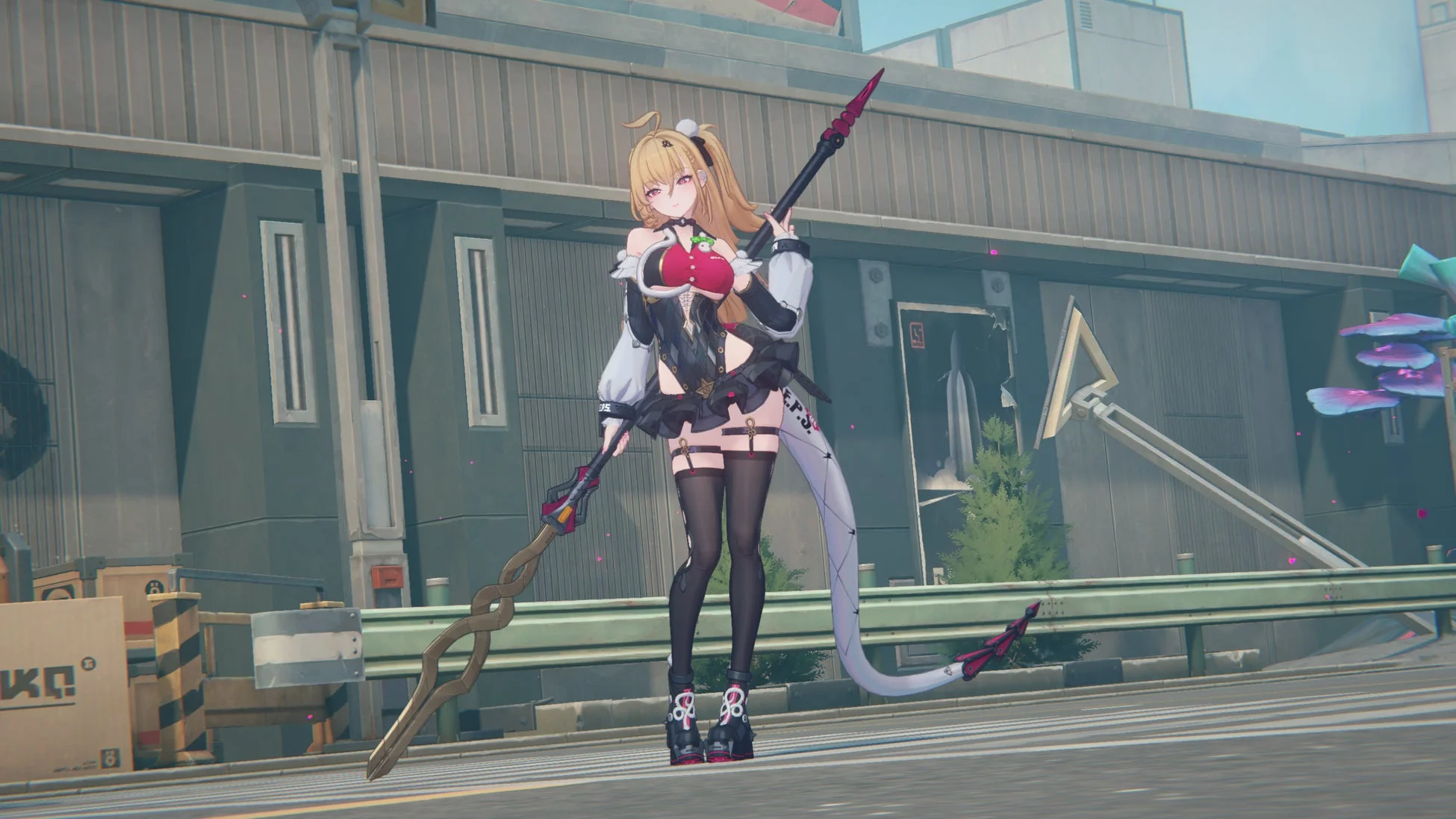 シーシィア 武器を構える