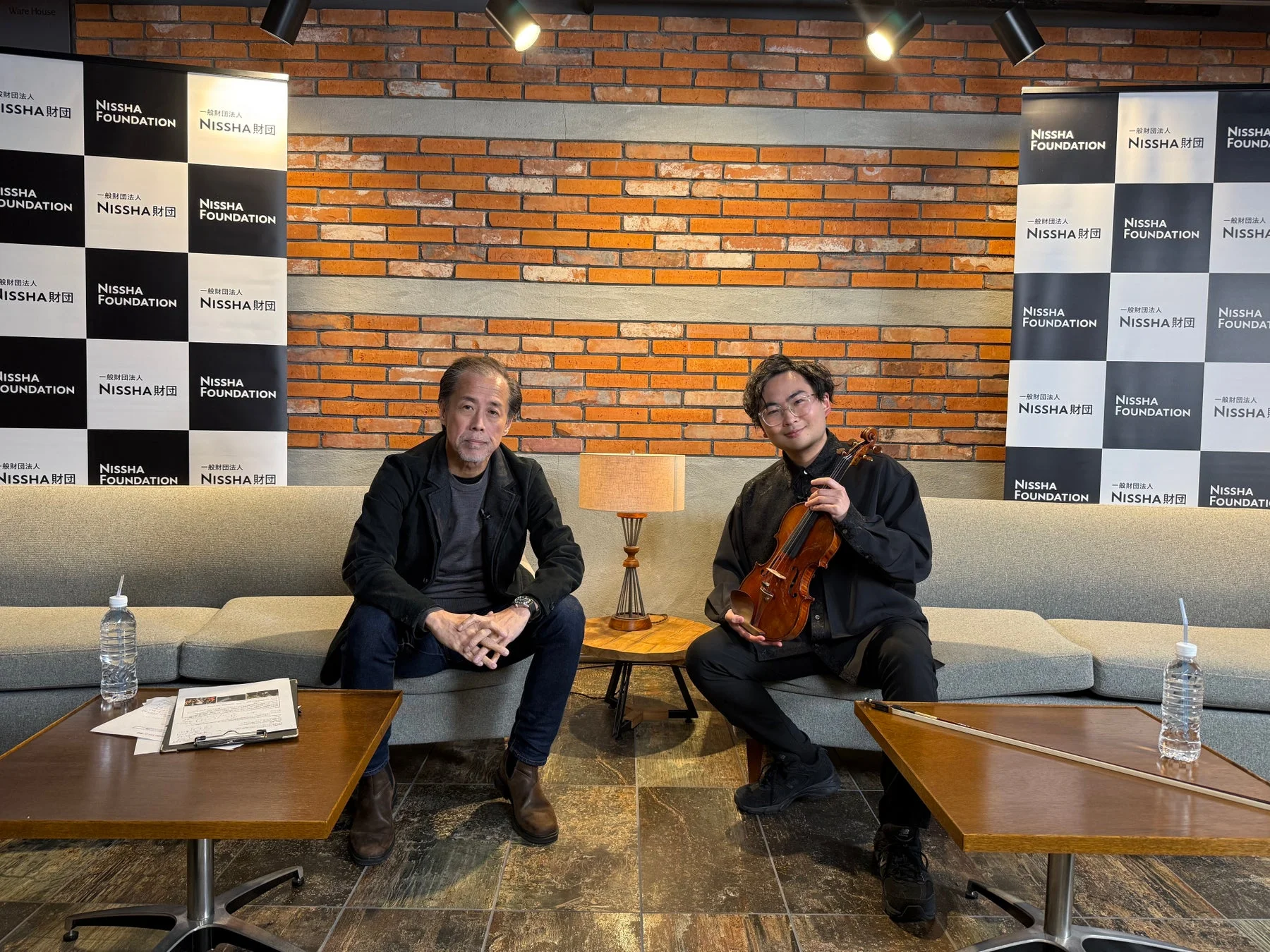 山田周さんと鈴木順也理事長の対談