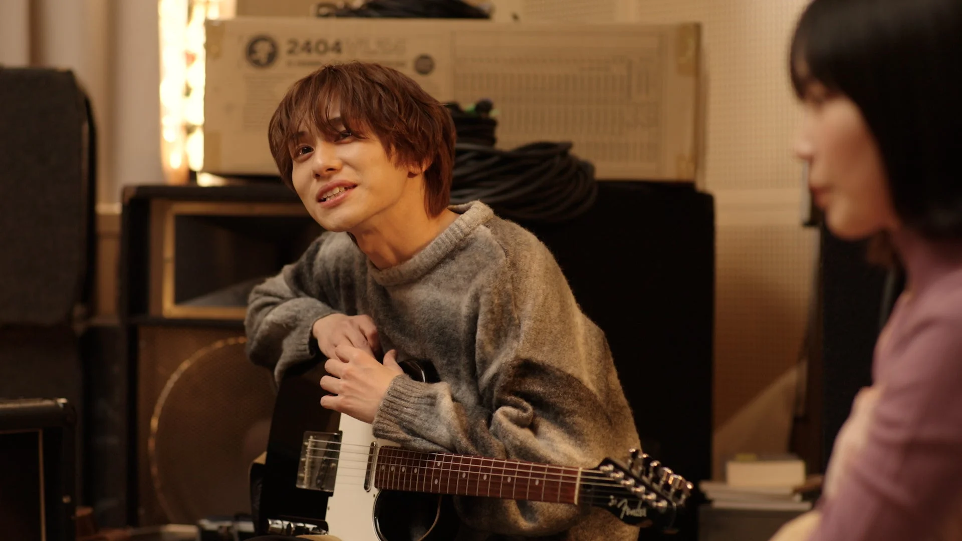 音楽スタジオの様子