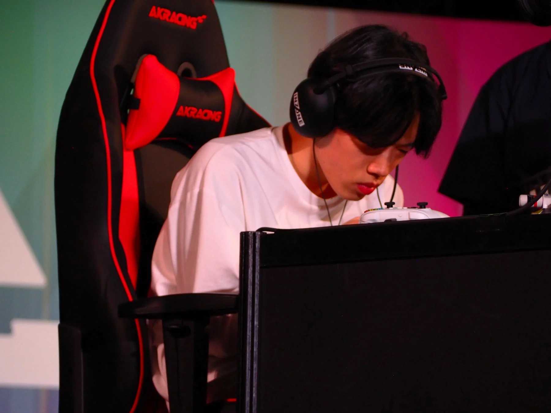 Tess選手がプレイ中