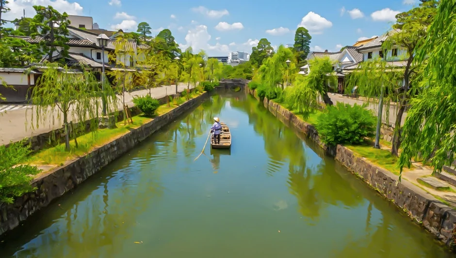倉敷美観地区の運河