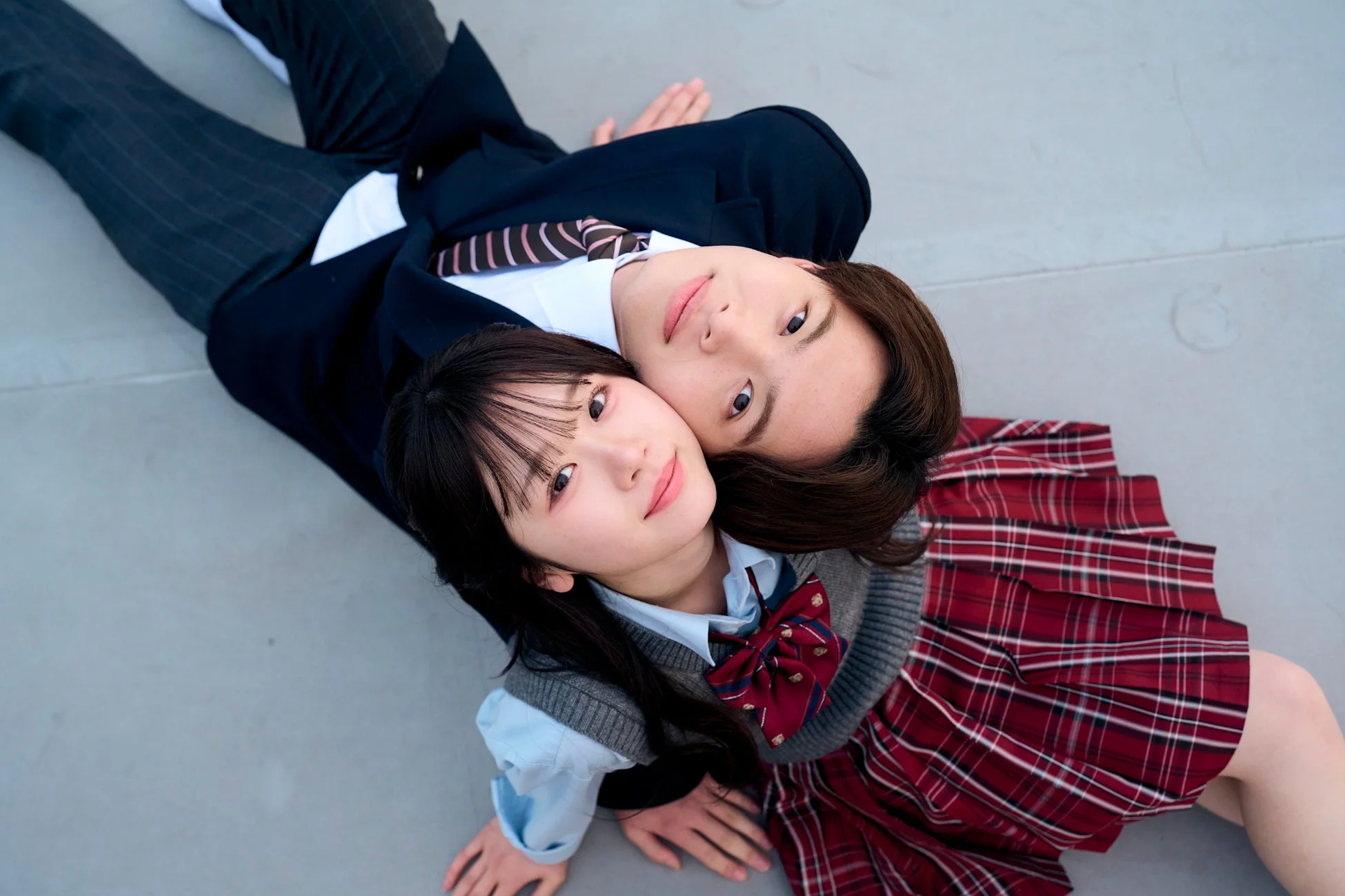 カップルたちの笑顔