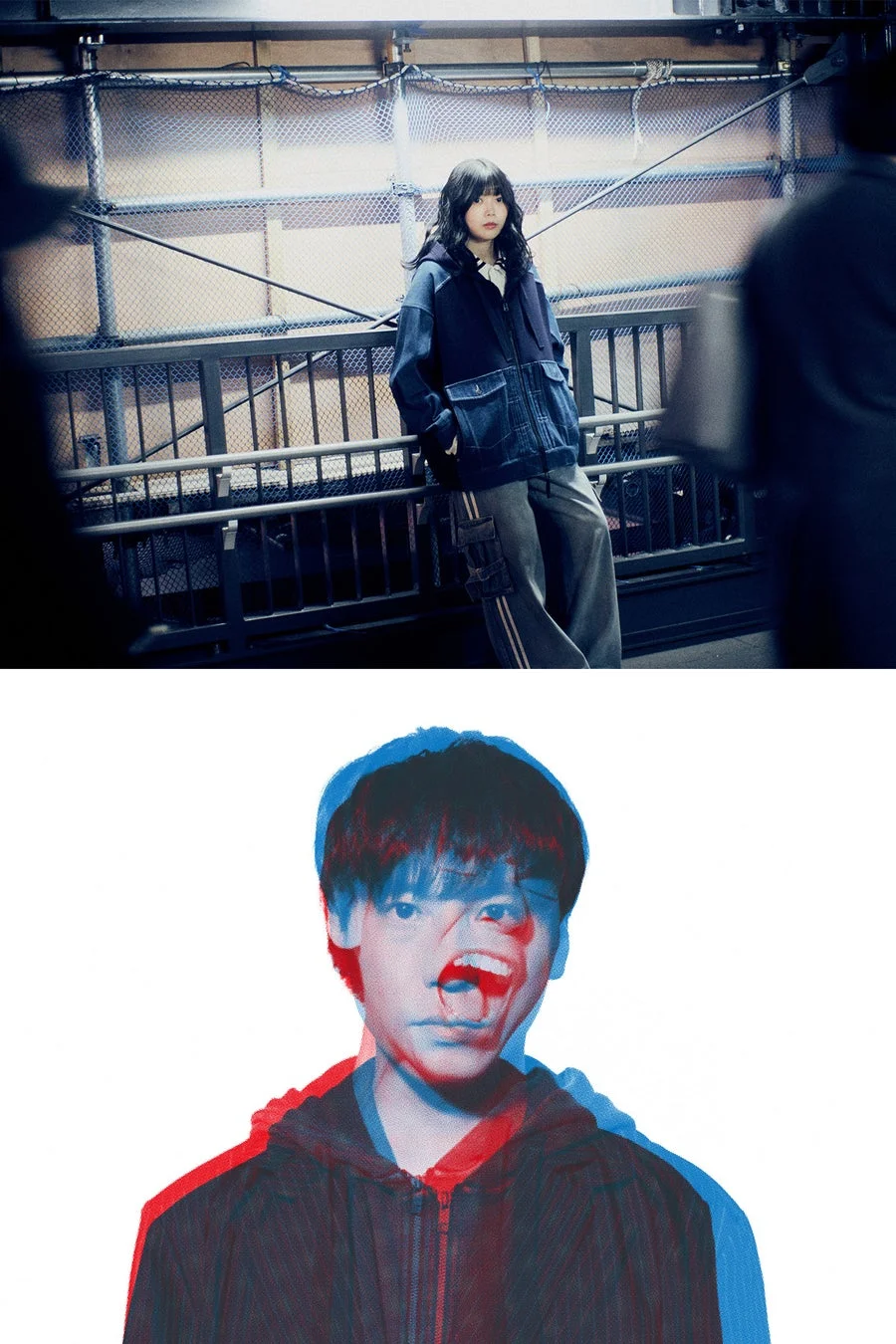 水上えみり（なきごと）と藤森元生(SAKANAMON)のアーティスト写真