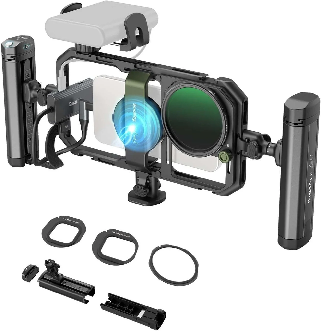SmallRig x Brandon Li スマートフォンビデオ撮影キット オールインワン 4596B