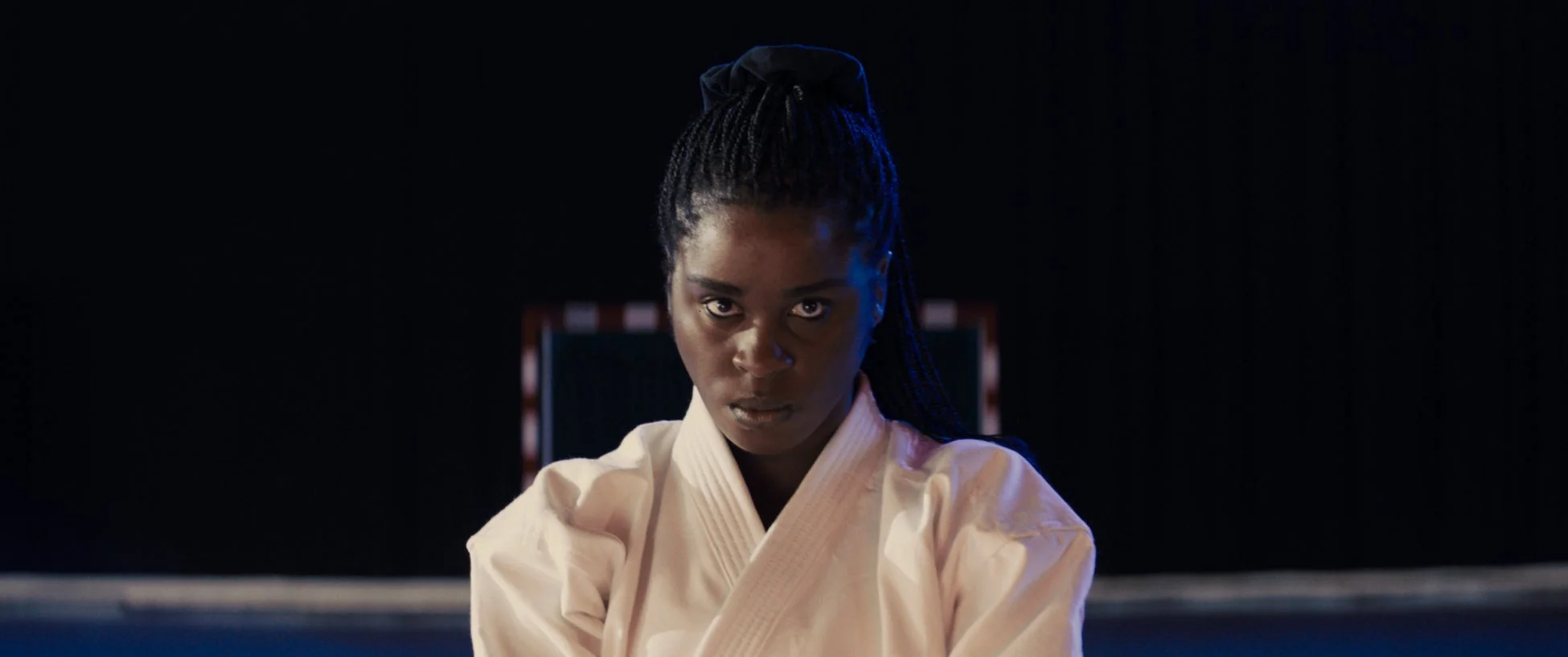 道着を着用した女性