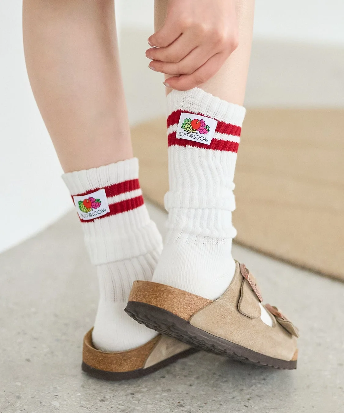 FRUIT OF THE LOOM コラボレーションソックス