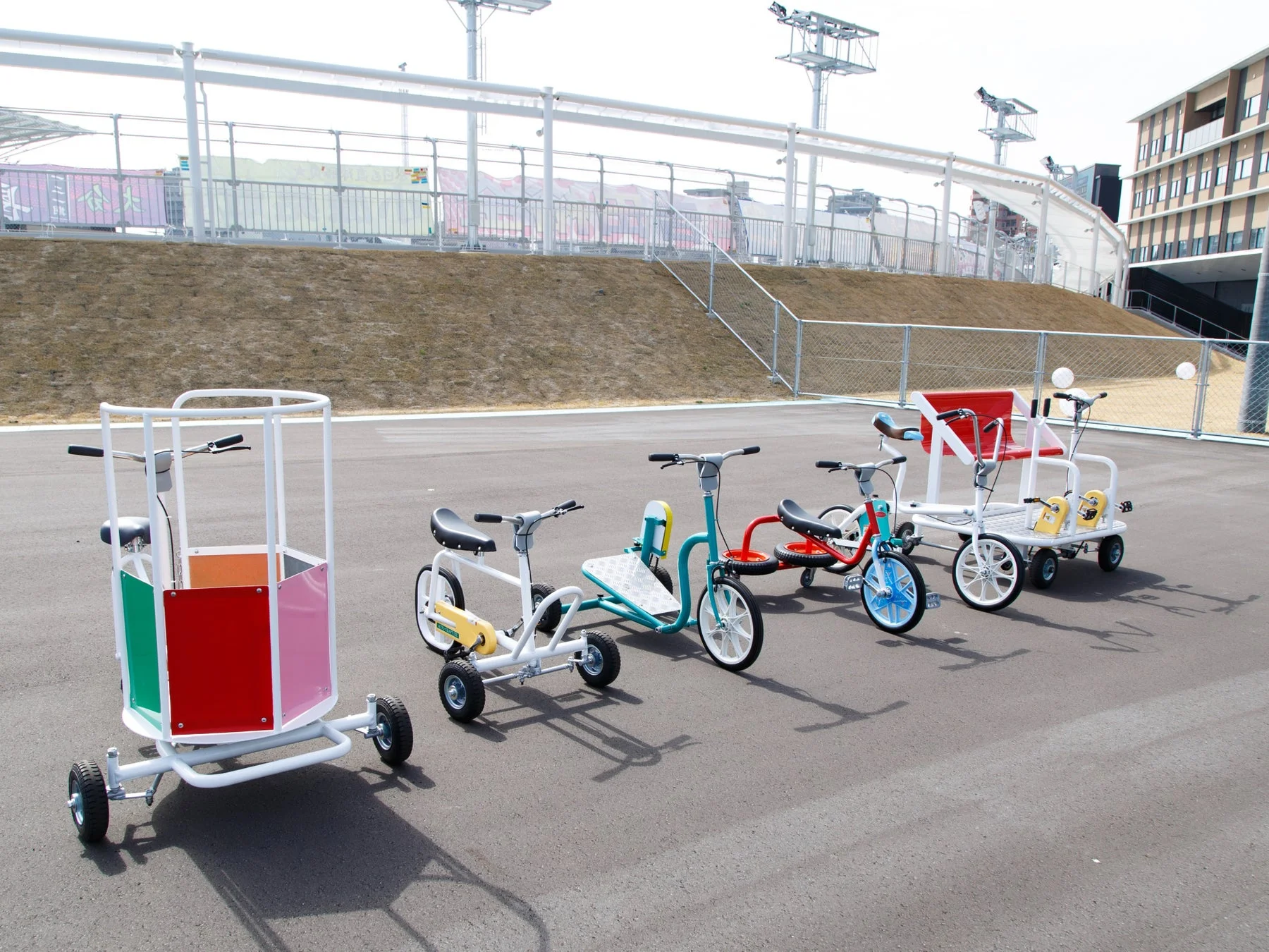 キックバイク・おもしろ自転車ゾーン