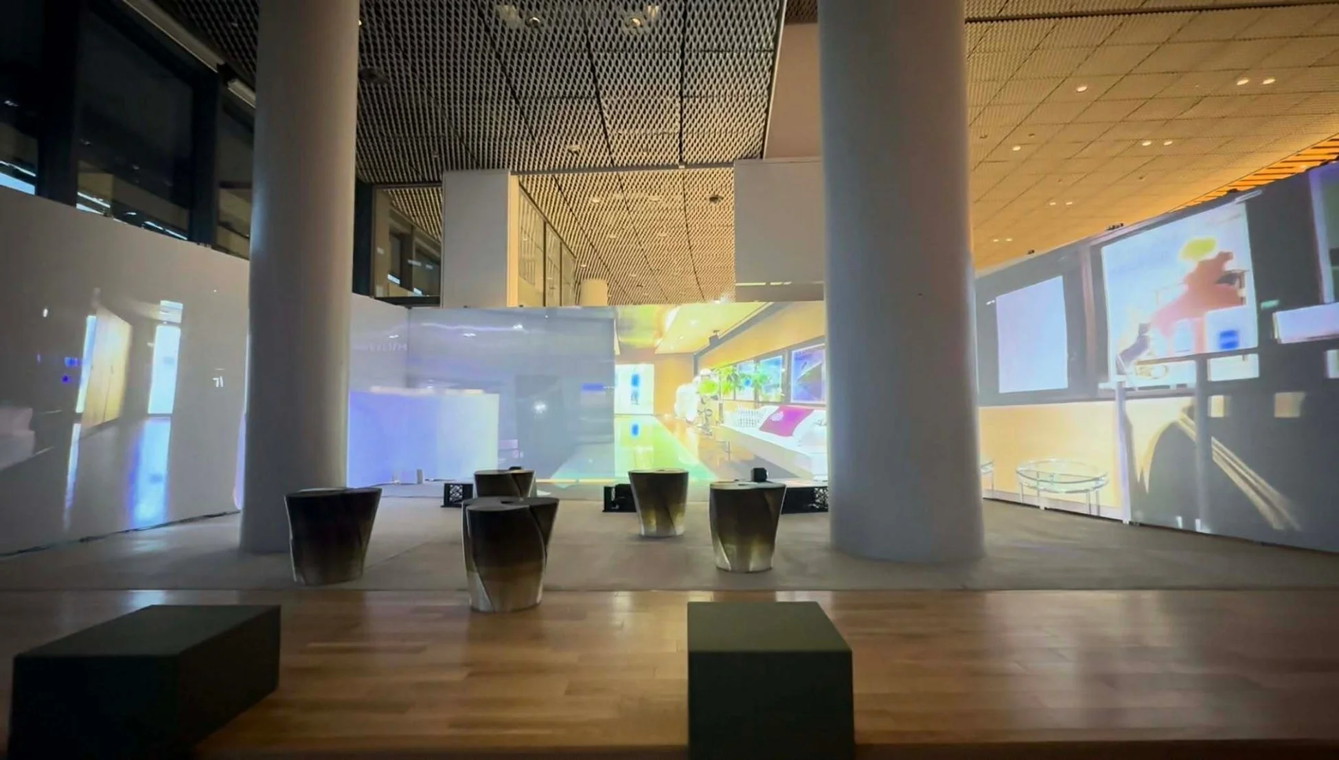 空間VR体験の様子