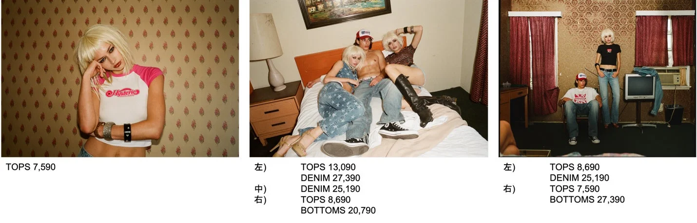 GUESS JEANS × HYSTERIC GLAMOUR コレクションアイテム