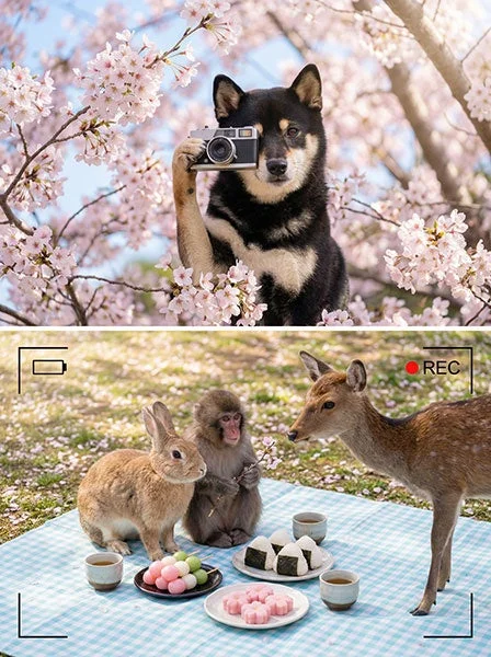 柴犬と動物たち