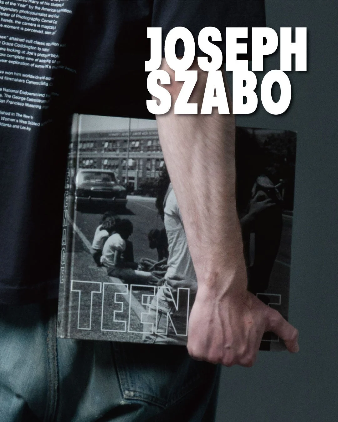 写真,写真集,ジョセフ・ザボ,TEEN,若者,青春,ポートレート,モノクロ,アート,書籍,デニム