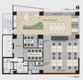 オフィスフロアプラン