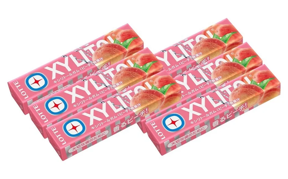 キシリトールガム ピーチ