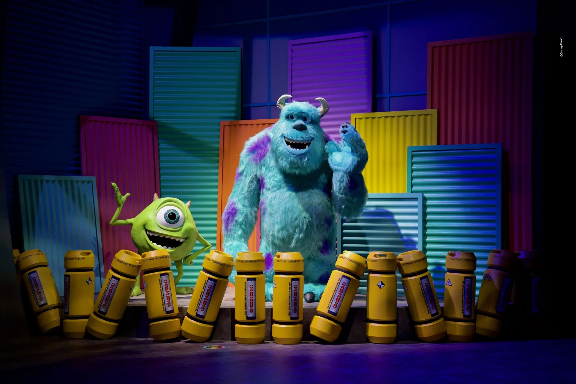 モンスターズ・インクの展示