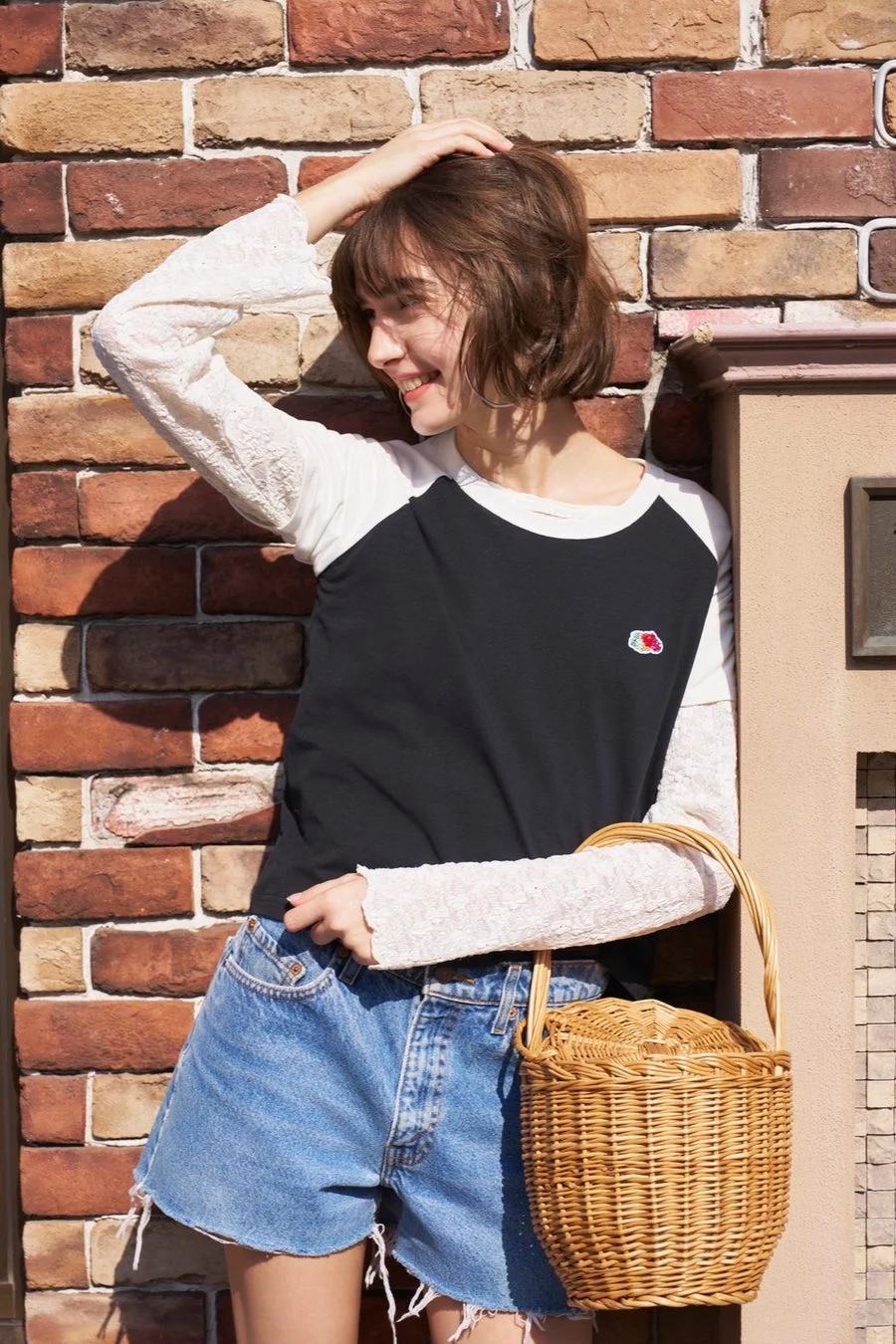 ラグランミニTシャツ