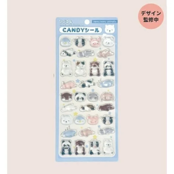 ねむねむアニマルズ その他CANDYシール
