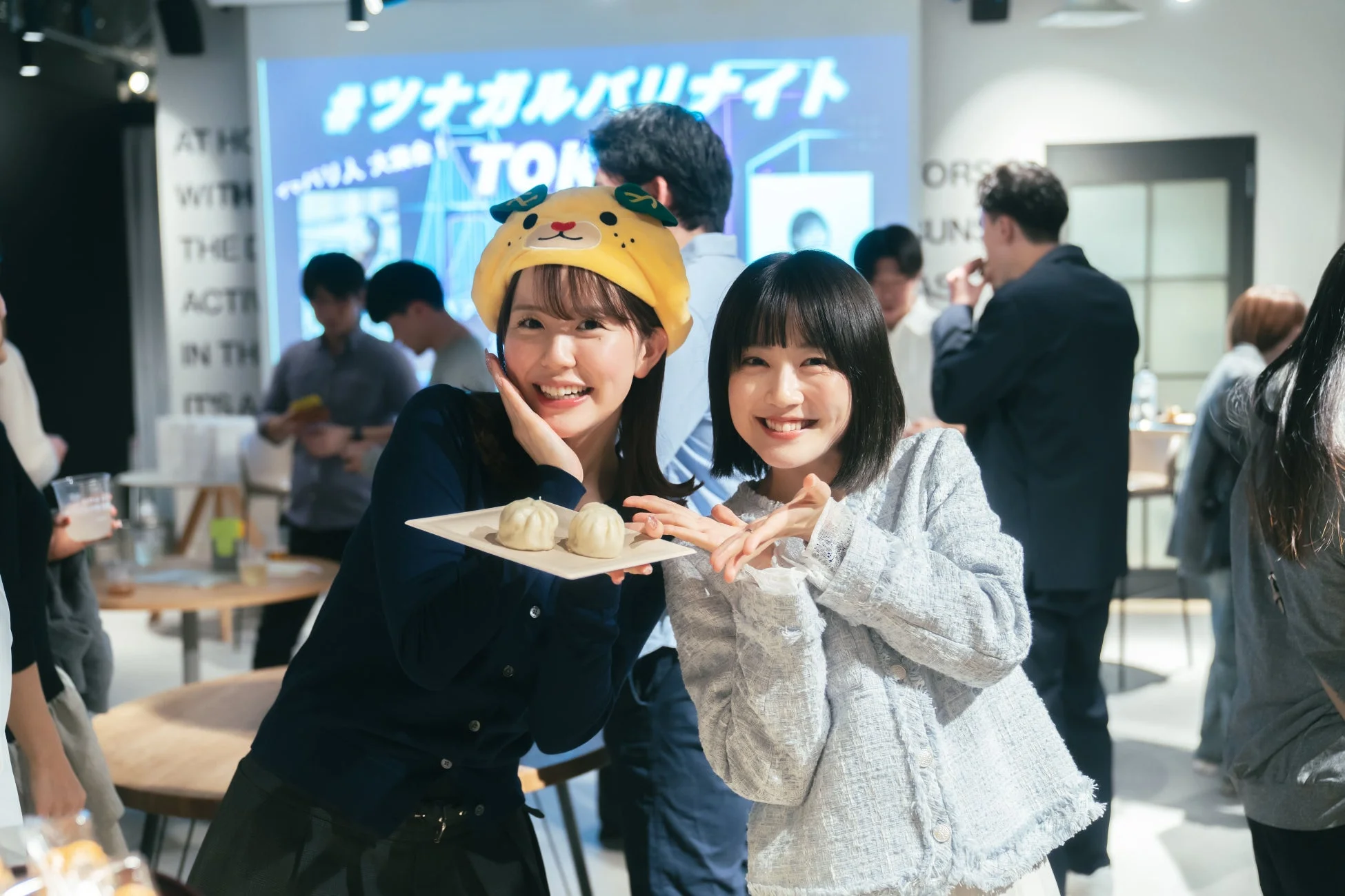 ツナガルバリナイトに参加する女性