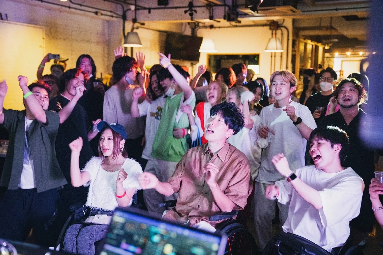 ロマンディスコのイベント風景