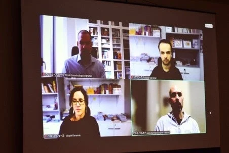 オンラインでの講演の様子