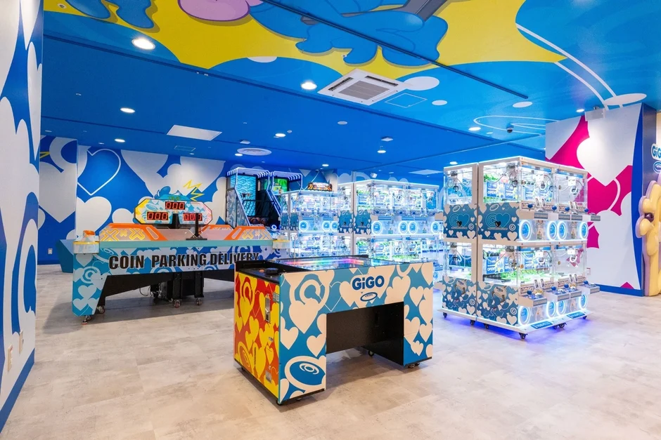 GiGO店内のアーケードゲーム