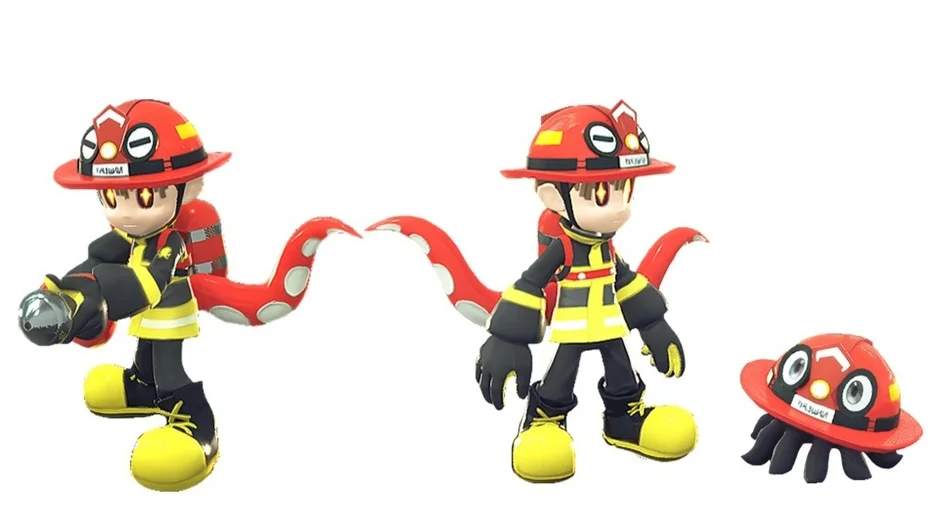 消防士のキャラクターイメージ