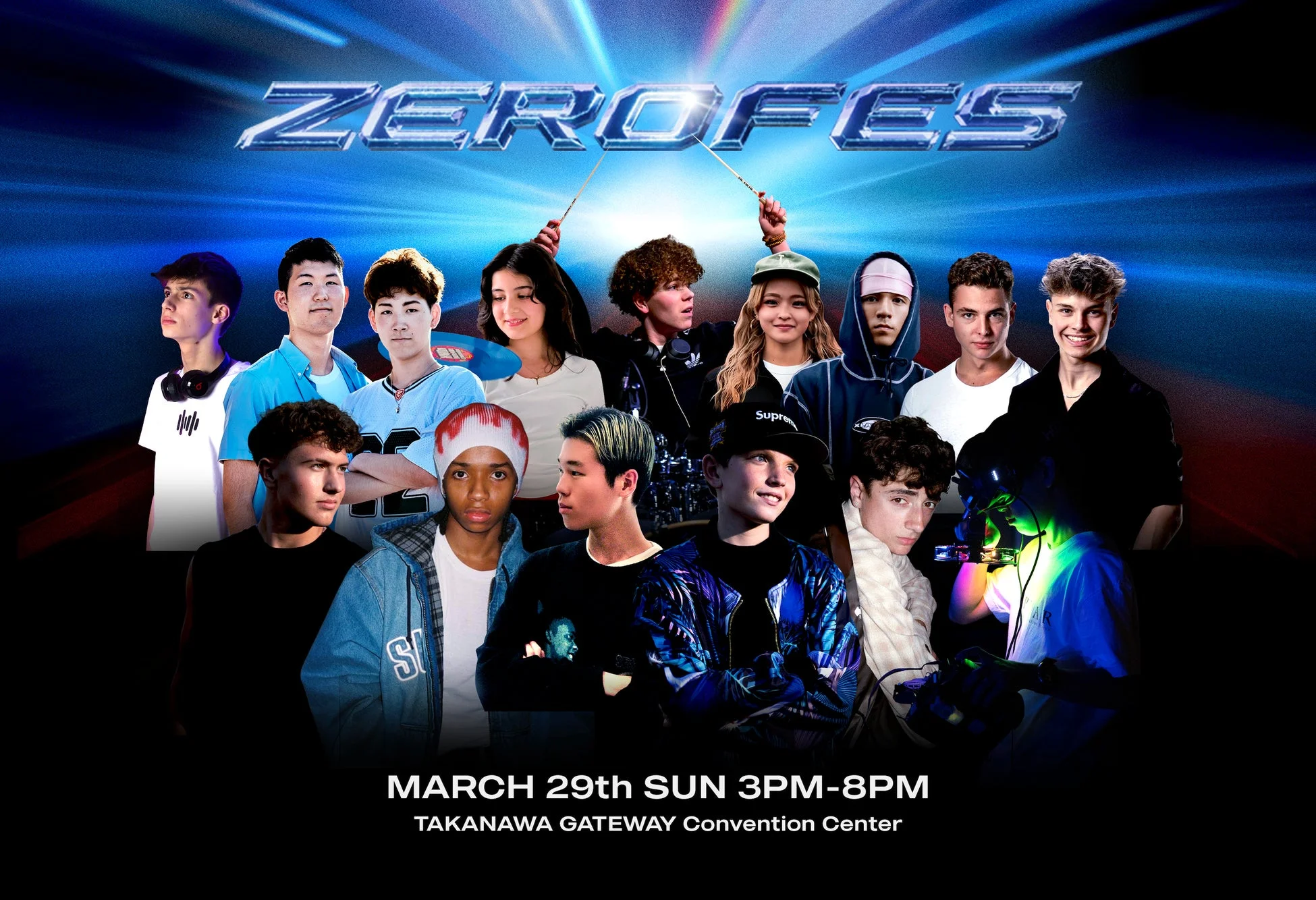 ZERO FES 2026告知ポスター