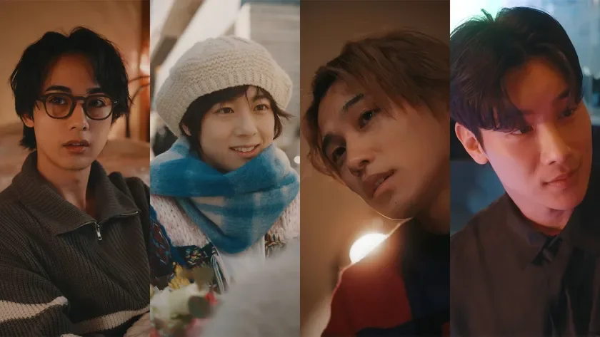 左から)藤林泰也、世古口凌、結城陽向、イ・シガン