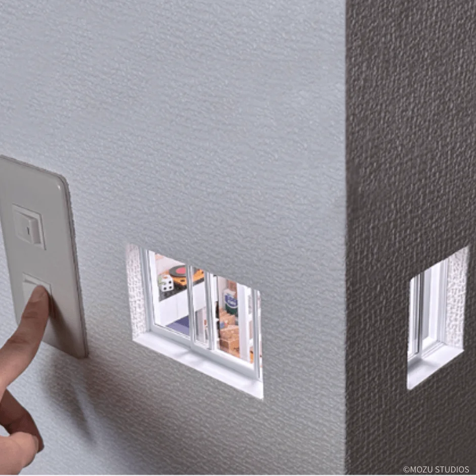 スイッチとミニチュアの部屋