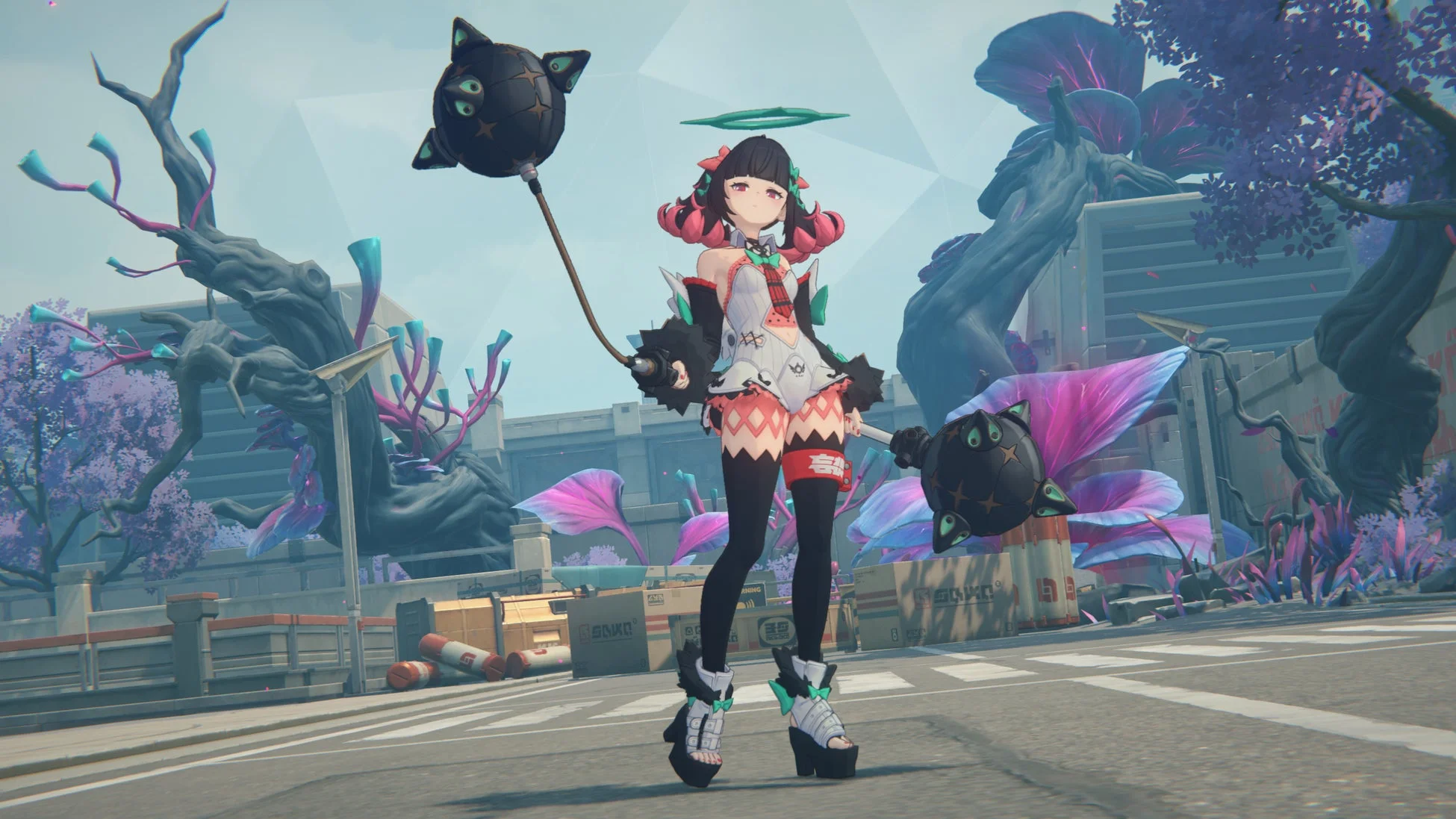 南宮羽 アクションシーン