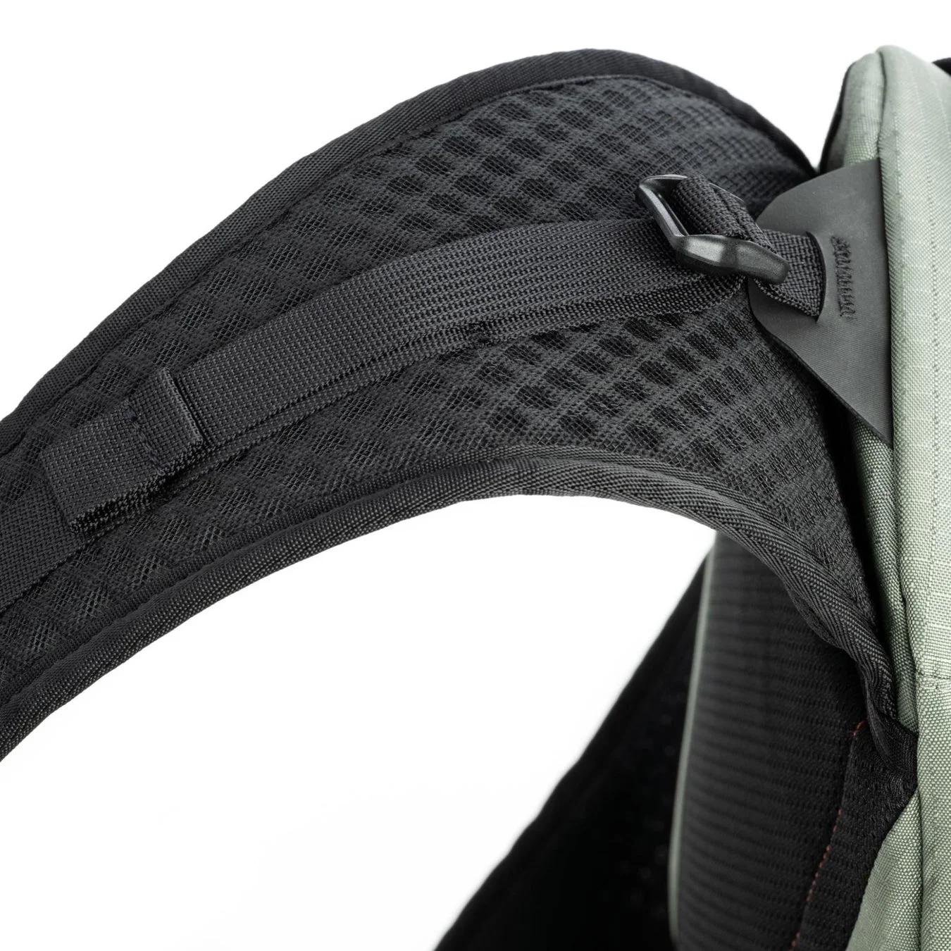 リュックサックの肩ひも部分