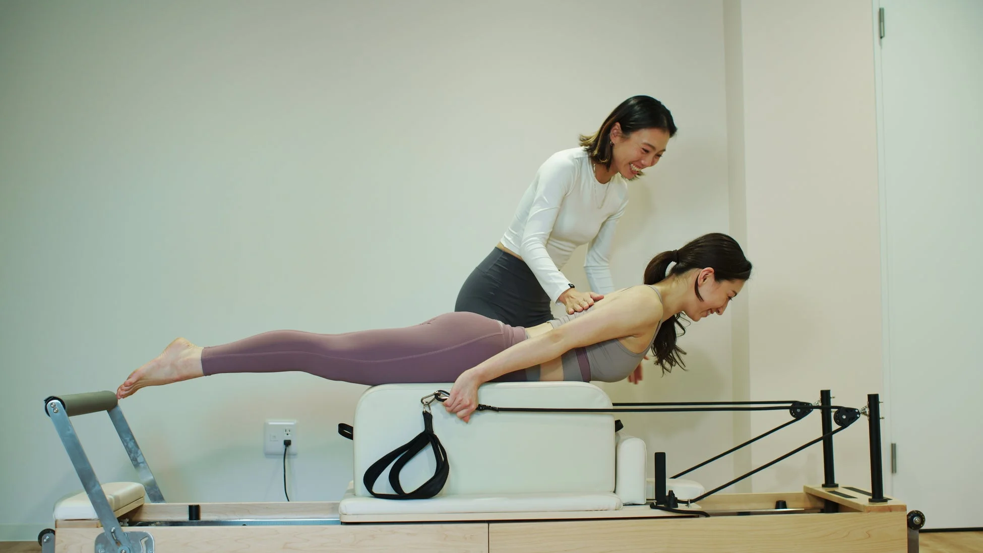 インストラクターによる指導風景