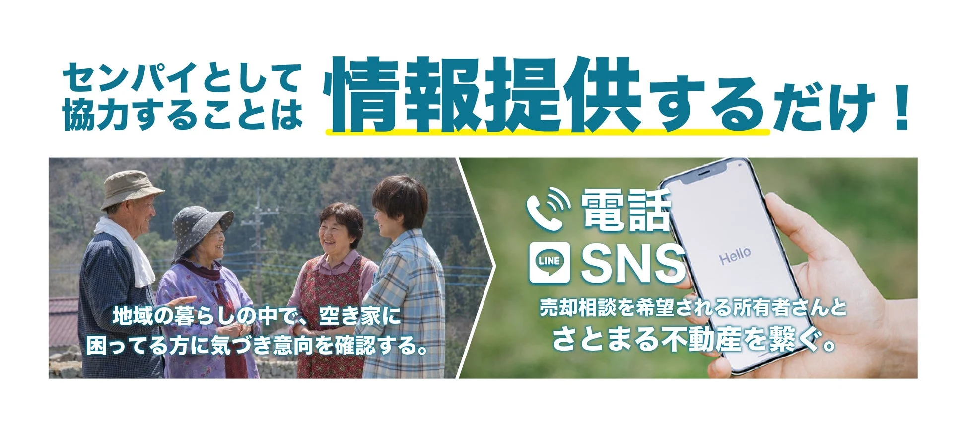 センパイの協力フロー