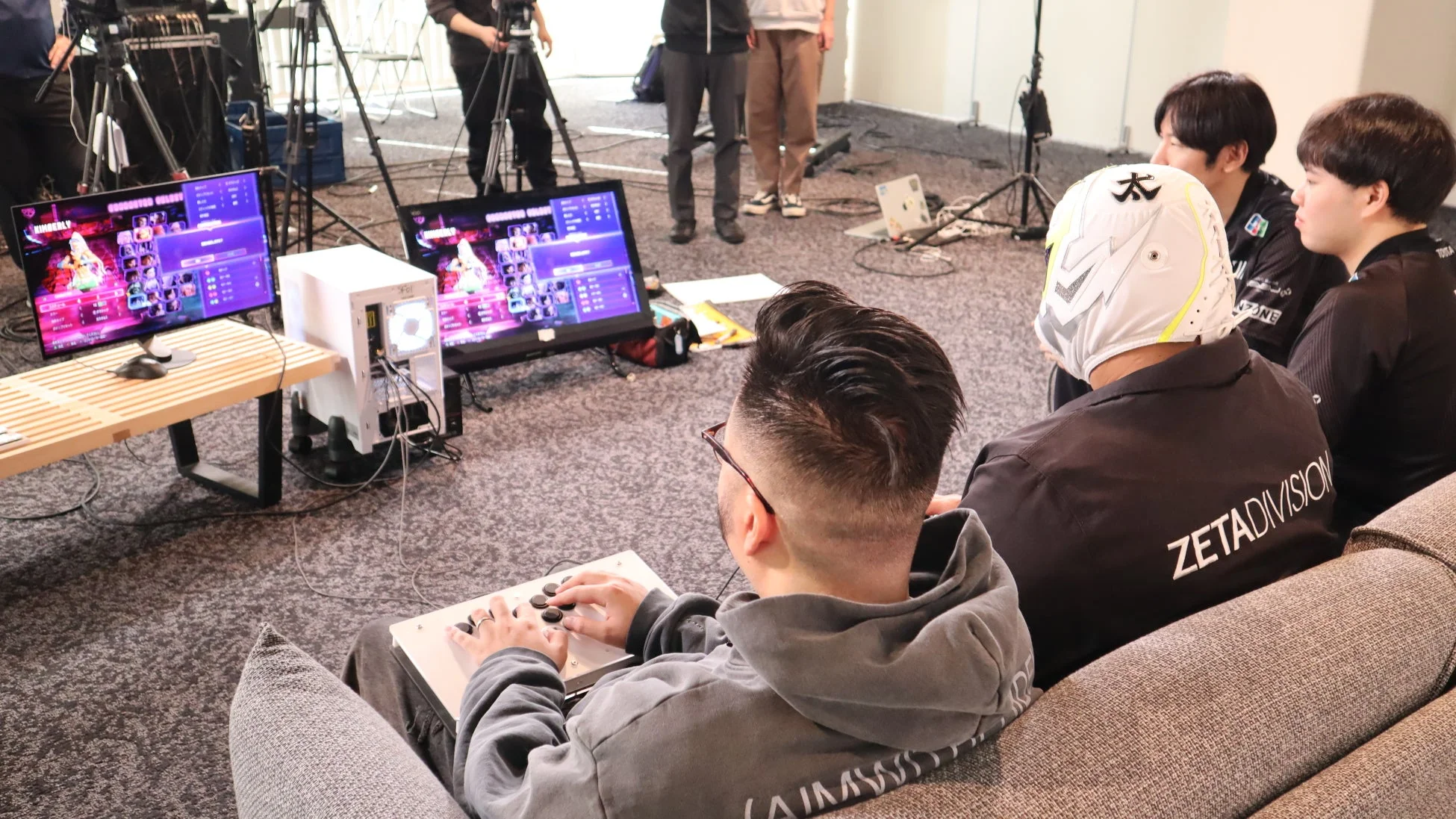 eスポーツの試合風景