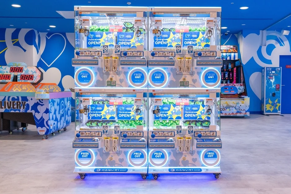 GiGO店内のクレーンゲーム