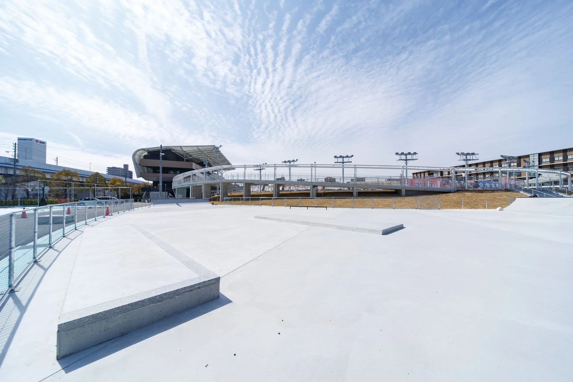 スケートボード&BMX初級者ゾーン