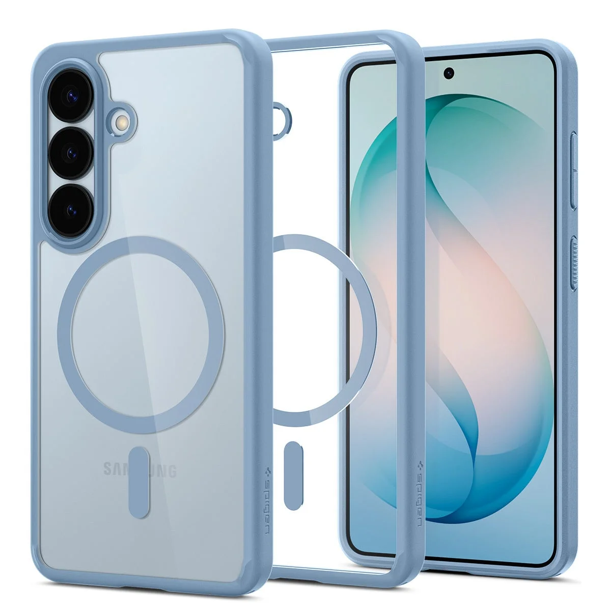 Galaxy S26 ウルトラ・ハイブリッド・マグフィット(ライト・ブルー)