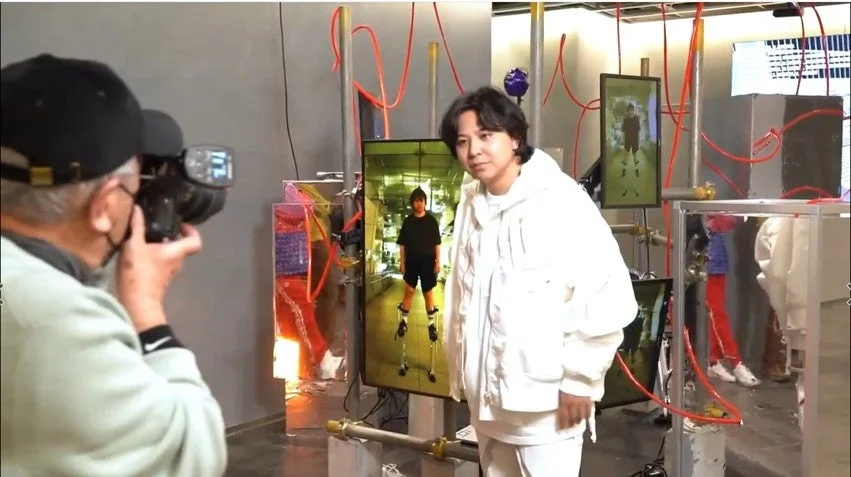 広告制作の様子