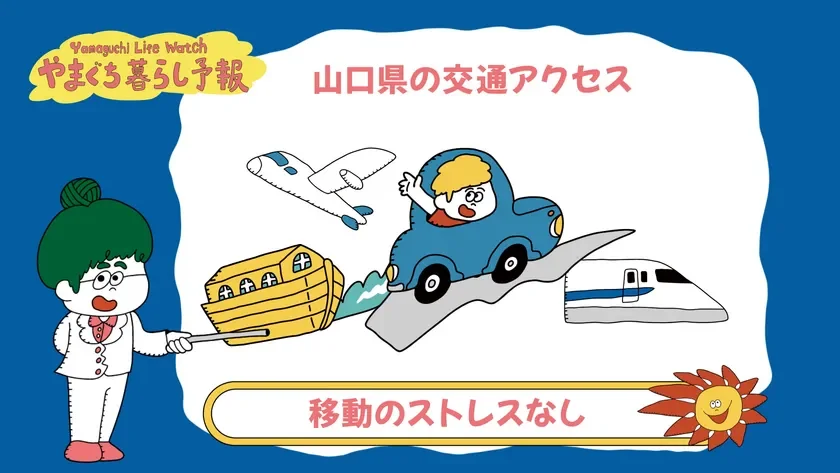 山口県の交通アクセス