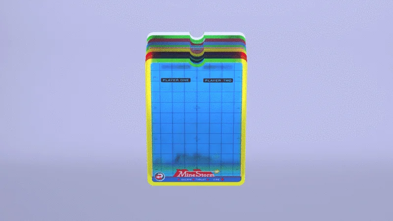 物理オーバーレイの例