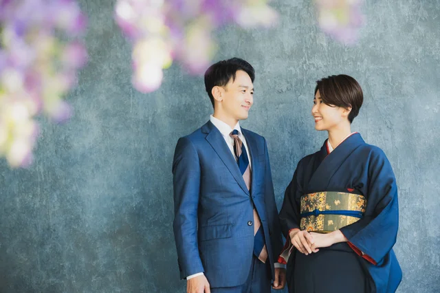 新婚カップルの門出