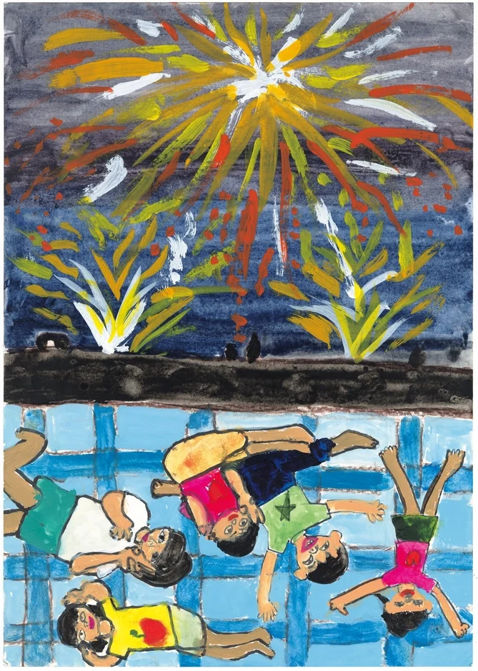 BBS大賞「いとことねころんで見たかしわざきの大花火」